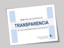 Ampliar foto: Unin Profesional elabora una nueva gua para garantizar el ejercicio de transparencia de las corporaciones colegiales
