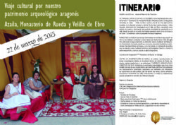 Ampliar foto: Viaje cultural por nuestro patrimonio arqueolgico aragons: Azaila, Monasterio de Rueda y Velilla de Ebro