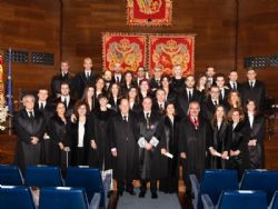 Ampliar foto: La Caridad y la Fundacin Seminario de Investigacin para la Paz, Premios Solidaridad y Valores Sociales del Colegio de Abogados