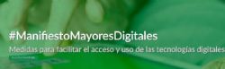 Ampliar foto: Manifiesto para facilitar el acceso y el uso de las tecnologas digitales a las personas mayores