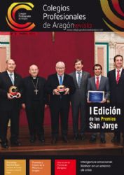Ampliar foto: El nmero tres de la revista de los Colegios Profesionales de Aragn ya est en la calle